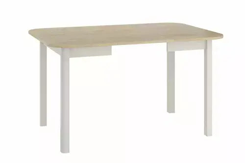 Masă dining extensibilă DANTE II stejar Cremona Torro/cașmir 90(130)x90