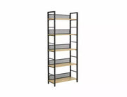 Bibliotecă/Raft RAW R5 stejar/negru