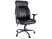 Fotoliu OBROTOWY Q-093 negru