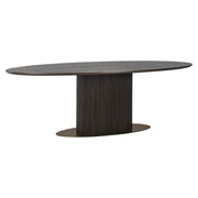 Masă dining Luxor – maro (235cm)