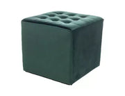 Puf LORI Velvet verde Bluvel 78