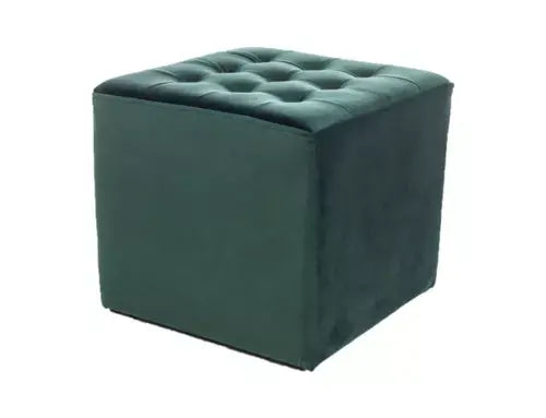 Puf LORI Velvet verde Bluvel 78