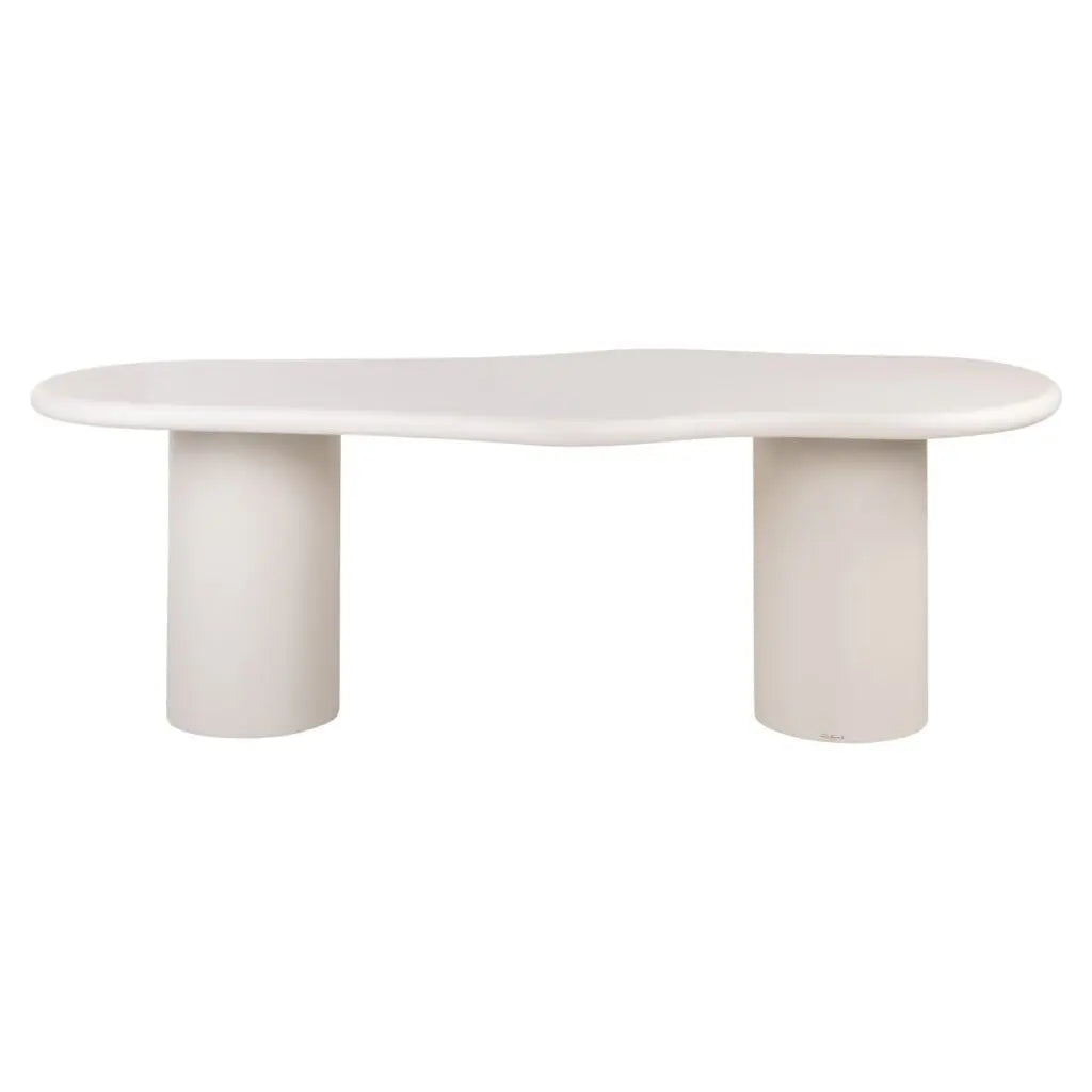 Masă dining Bloomstone – alb (230cm)