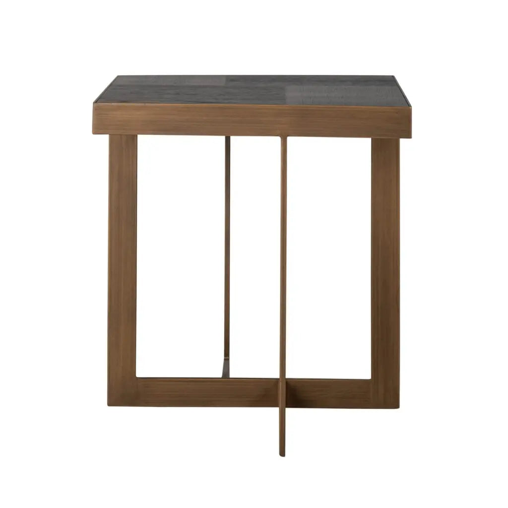 Măsuță laterală Cambon – DARK COFFEE (50cm)