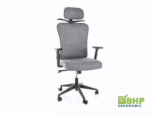 Fotoliu OBROTOWY Q-080M gri material