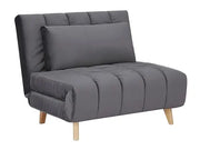 Fotoliu BILLY Velvet gri tap. 139/fag