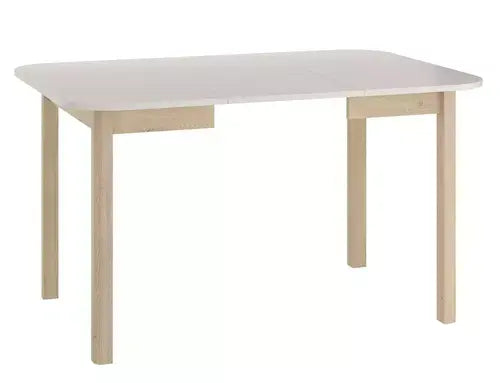 Masă dining extensibilă DANTE II cașmir/stejar Cremona Torro 90(130)x90