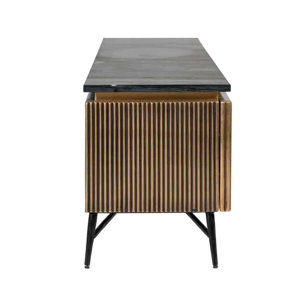 Comodă TV Ironville – auriu (170cm)