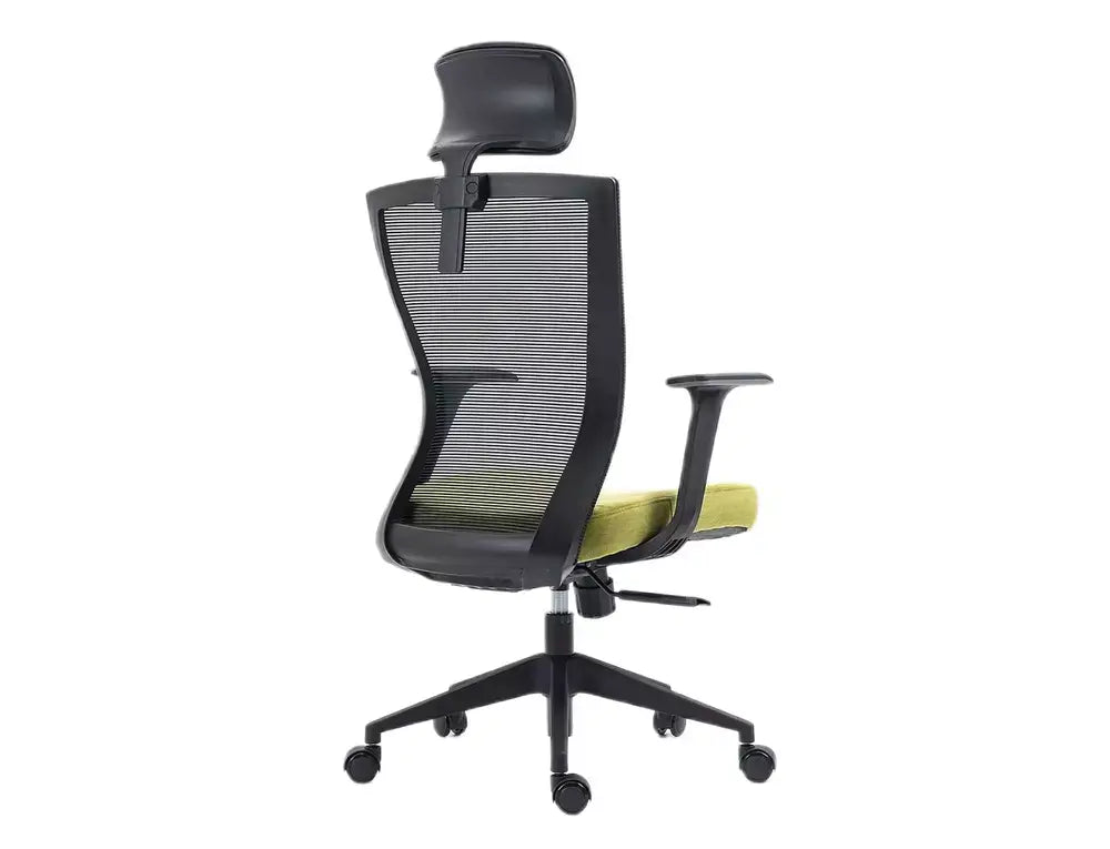Fotoliu OBROTOWY Q-328H negru/verde