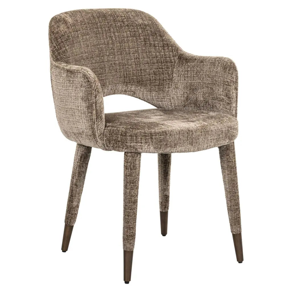 Scaun dining Soho – NIAGARA gri piatră (63cm)