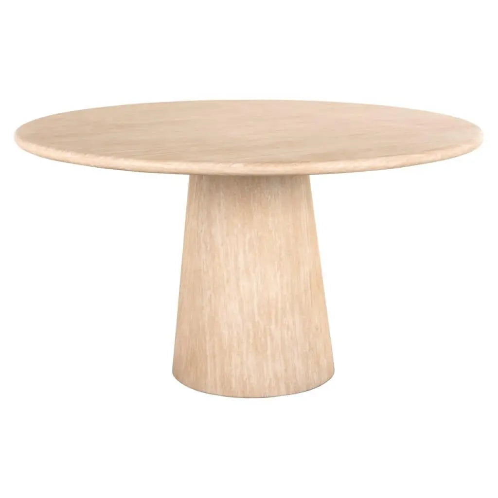 Masă dining Fictus – bej (140cm)