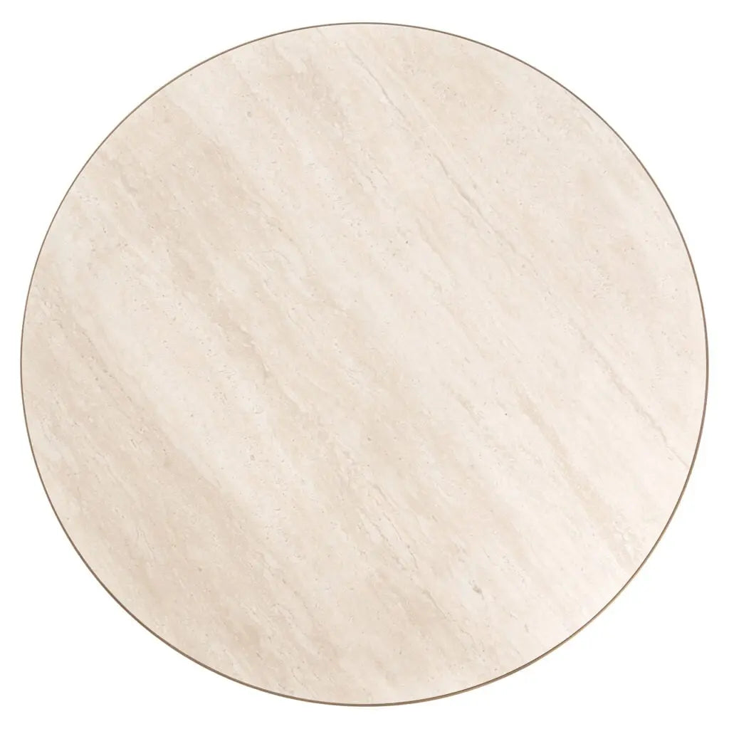 Masă dining Tivoli – alb (130cm)