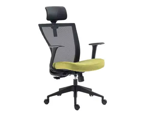 Fotoliu OBROTOWY Q-328H negru/verde