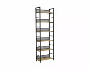 Bibliotecă/Raft RAW R6 stejar/negru