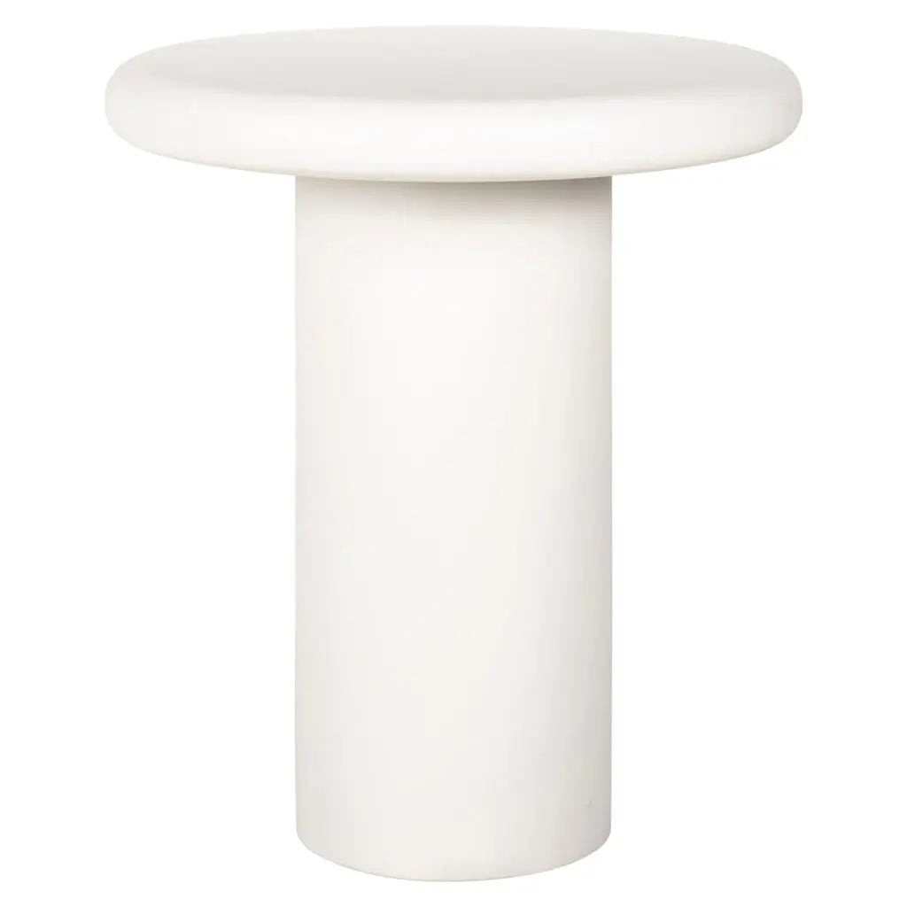Măsuță laterală Bloomstone – alb (55cm)