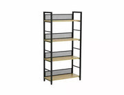 Bibliotecă/Raft RAW R4 stejar/negru