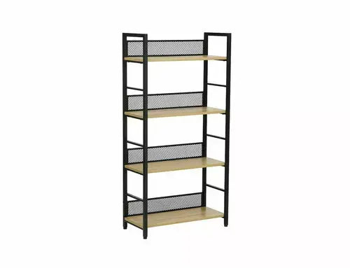 Bibliotecă/Raft RAW R4 stejar/negru