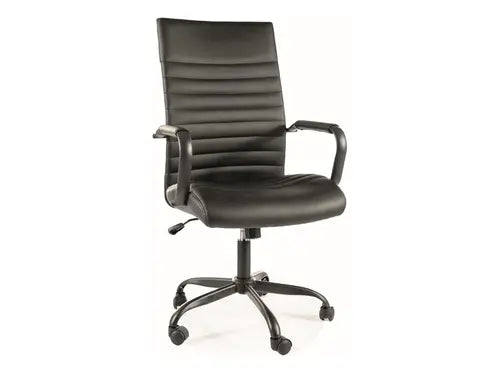 Fotoliu OBROTOWY Q306 negru