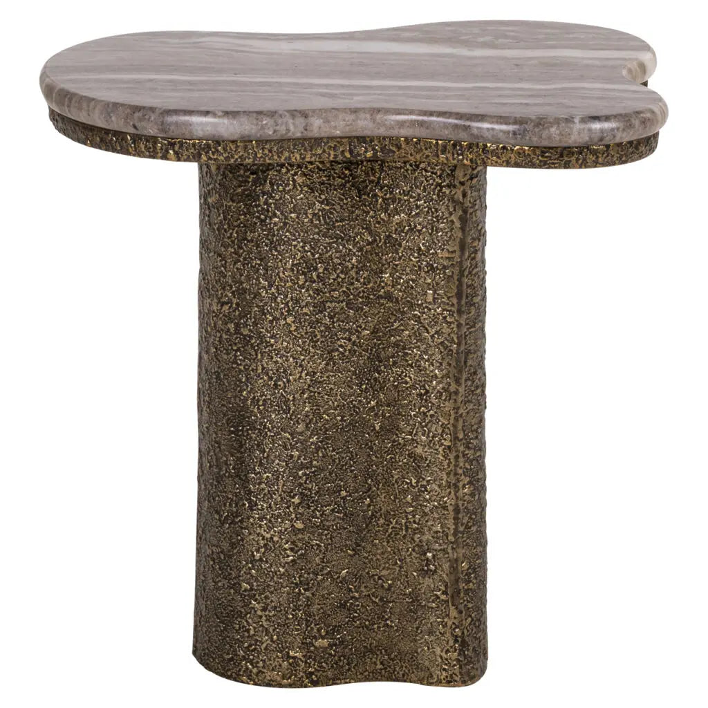 Măsuță laterală Coffee & End tables – alamă ANTIQUE