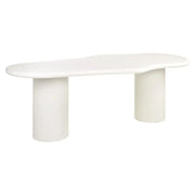 Masă dining Bloomstone – alb (230cm)