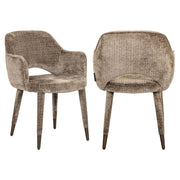 Scaun dining Soho – NIAGARA gri piatră (63cm)