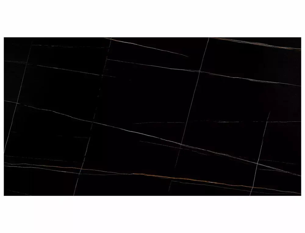 Masă dining extensibilă GENESIS negru/negru-jesion 160(220)x90