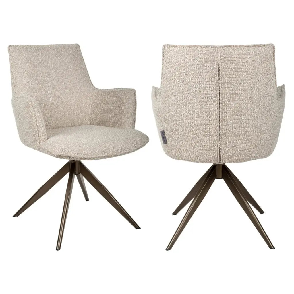 Scaun dining Dakota Natural Chunky