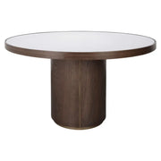 Masă dining Willox – bej (INCL. GLASS TOP) 130cm