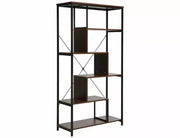 Bibliotecă/Raft NET A nuc/negru