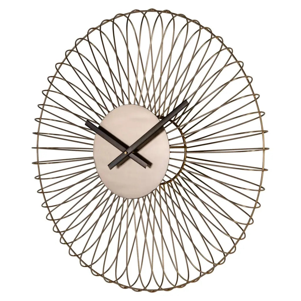 Ceas decorativ Mayfield – auriu