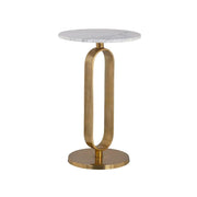 Măsuță laterală End tables – auriu periat