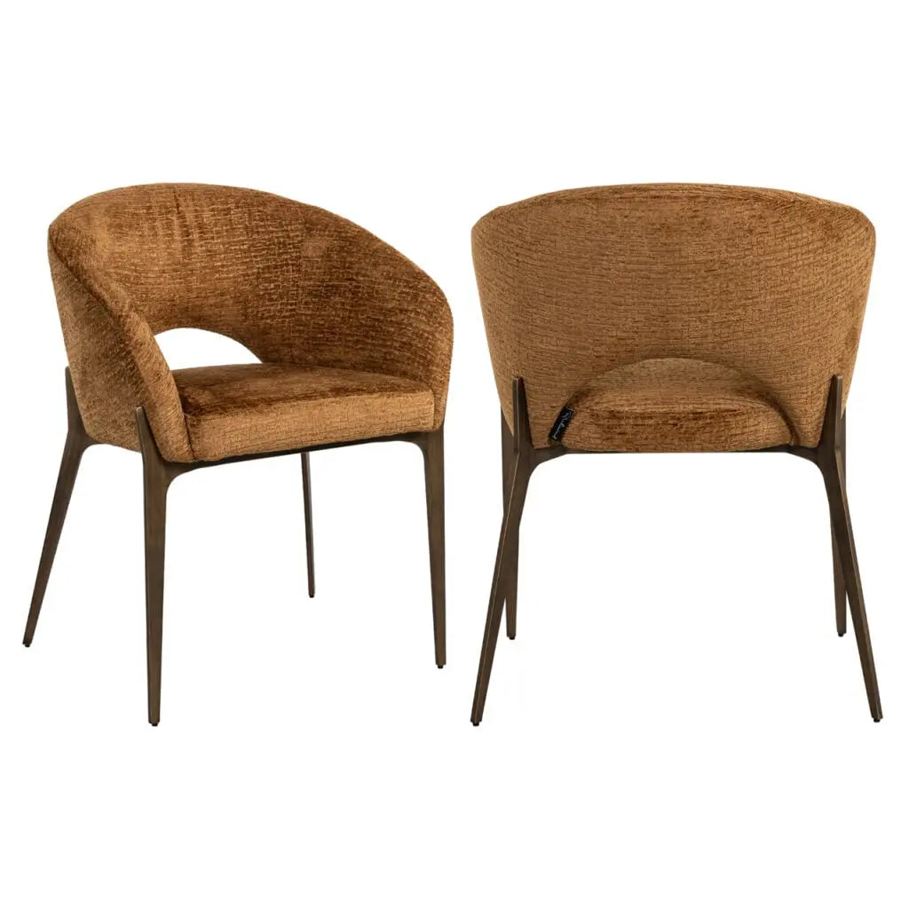 Scaun dining Soho – COGNAC FUSION