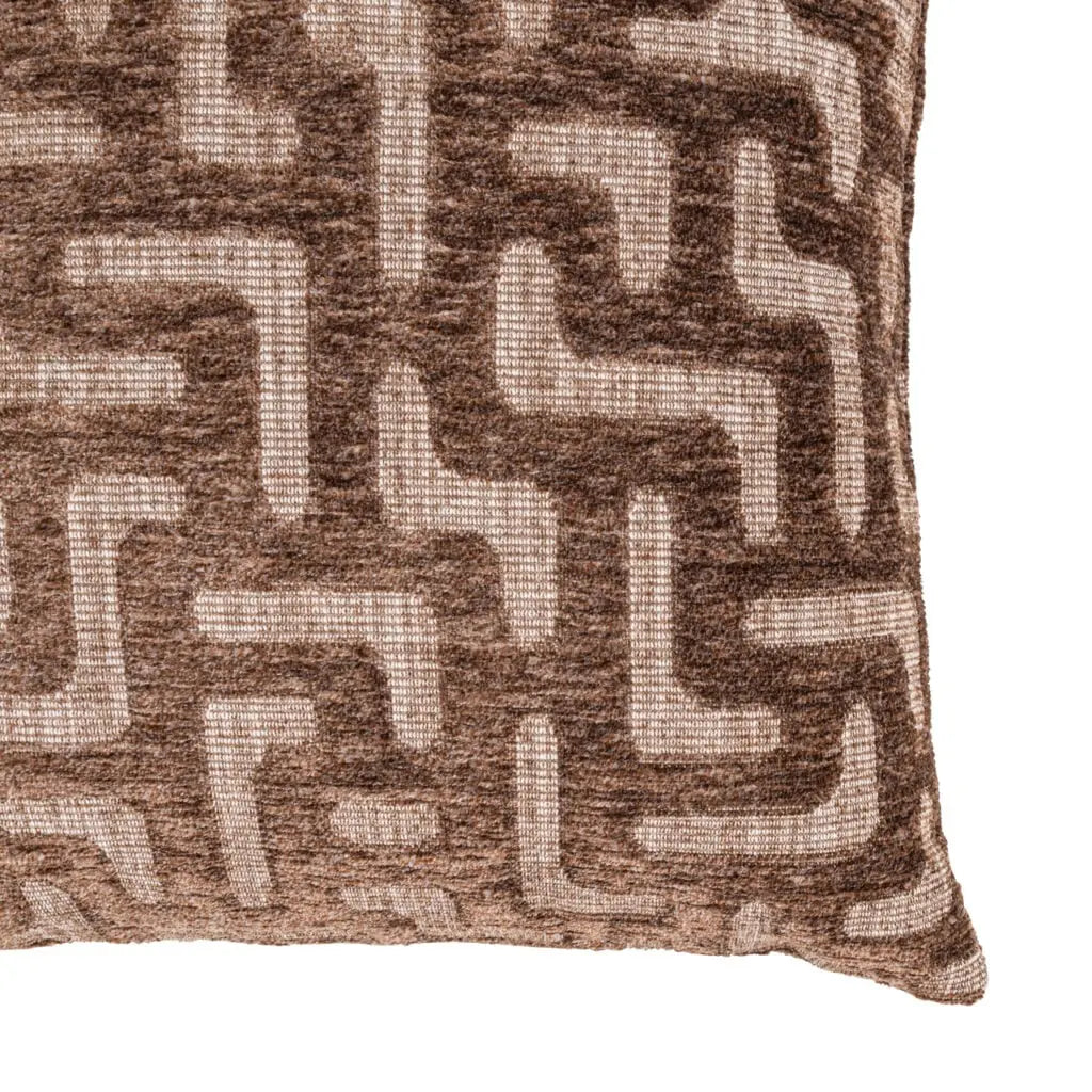 Pernă decorativă Mayfield – maro LABYRINTH