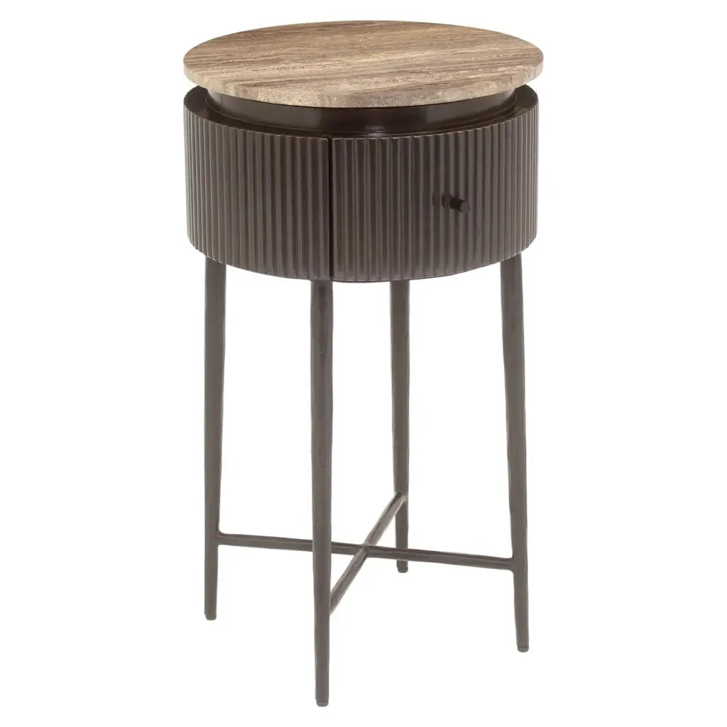Măsuță laterală Russo – ASH maro (40cm)