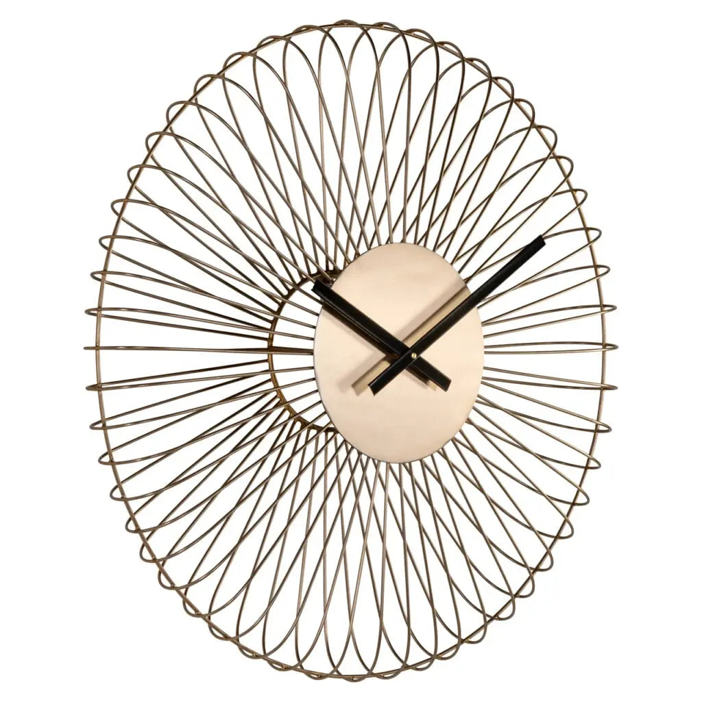 Ceas decorativ Mayfield – auriu
