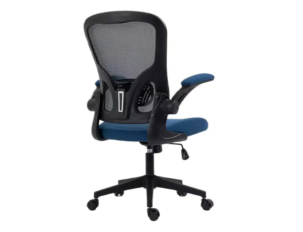 Fotoliu OBROTOWY Q-333 gri/albastru