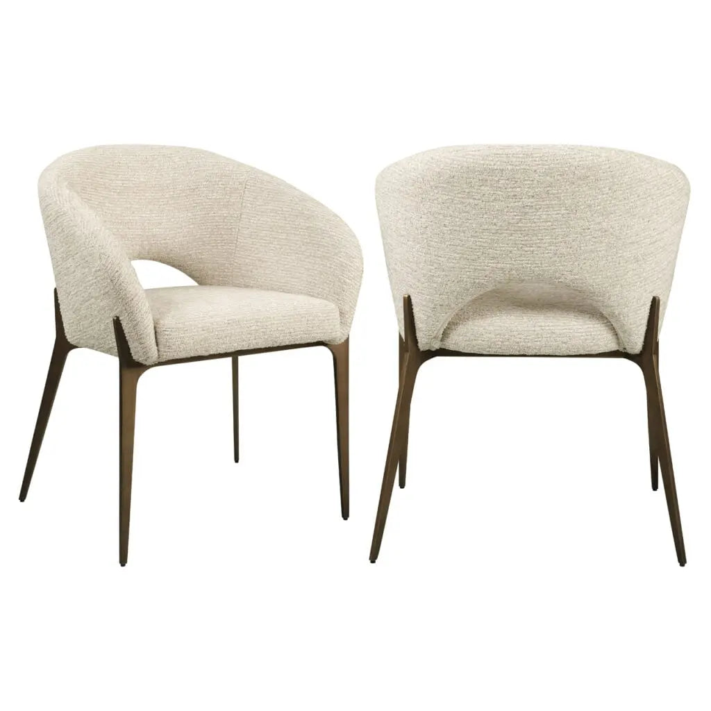 Scaun dining Soho – natural LINEAR (57cm)