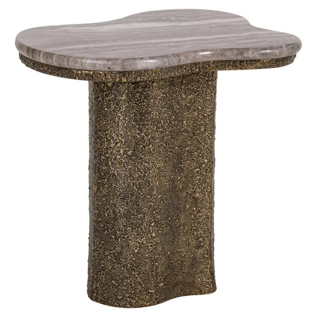 Măsuță laterală Coffee & End tables – alamă ANTIQUE