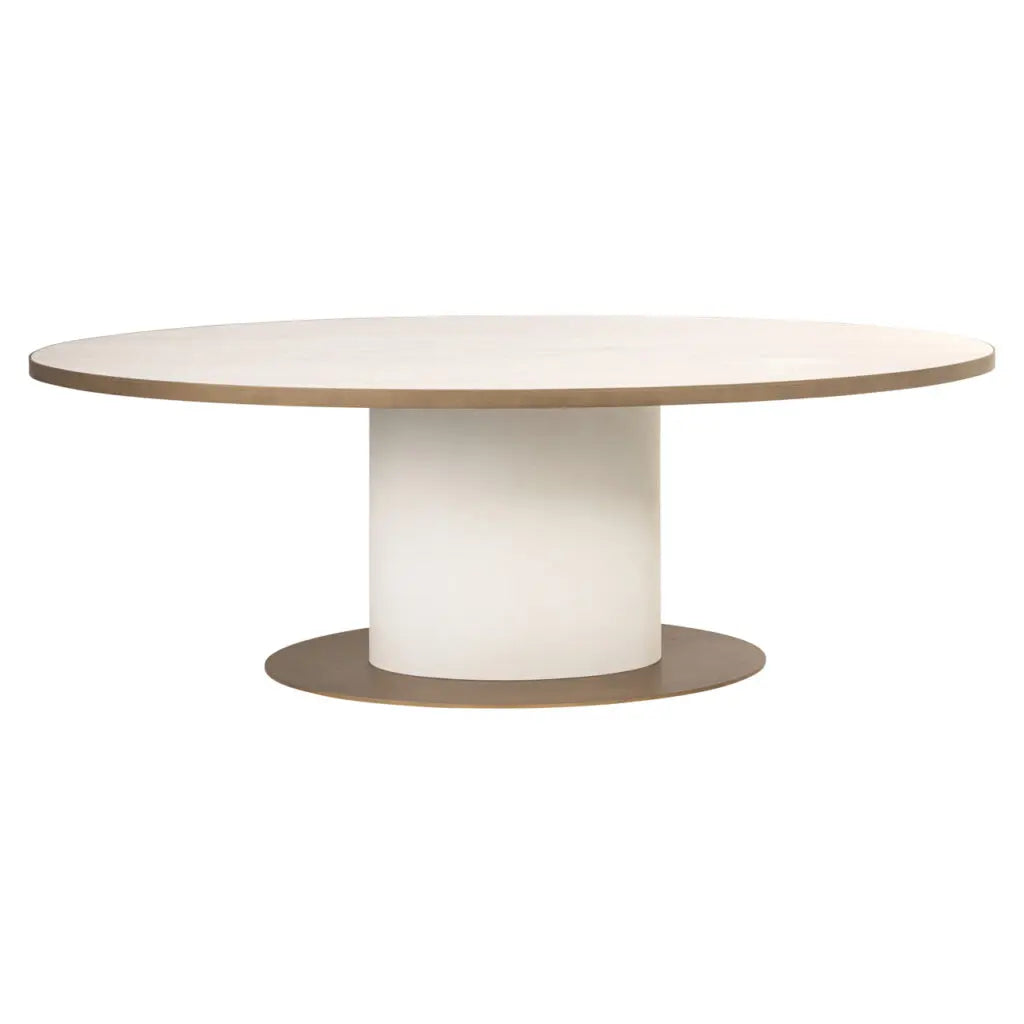 Masă dining Tivoli – alb (230cm)