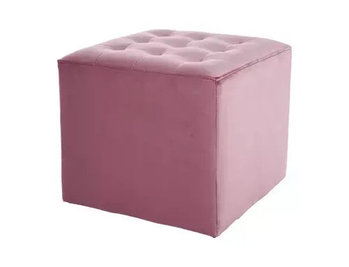 Puf LORI Velvet roz antic Bluvel 52