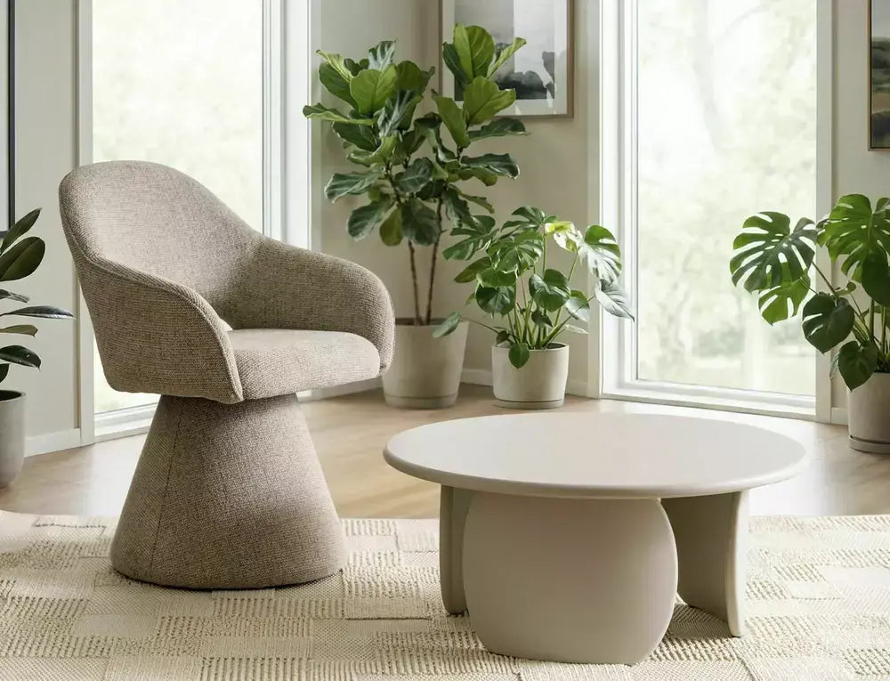 Scaun dining RIKU NOELLE bej 30