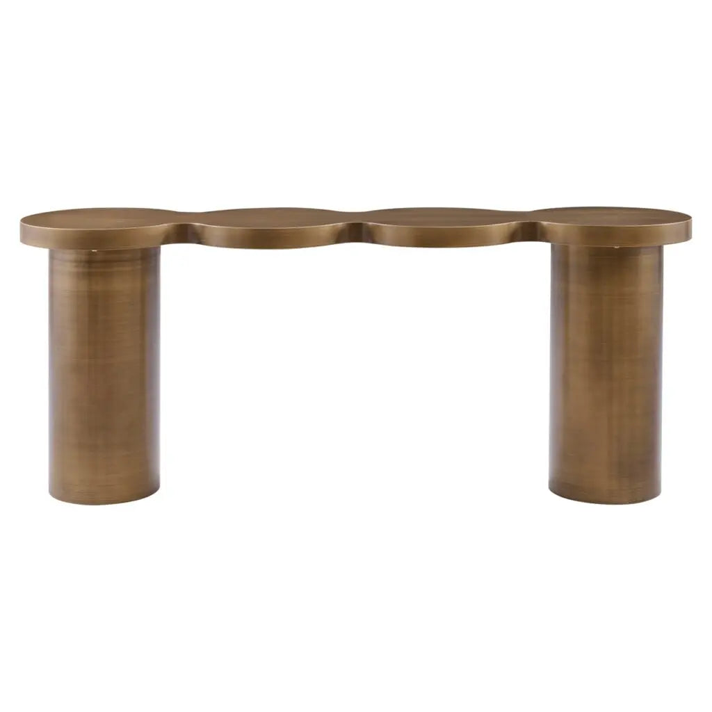 Consolă Consoles – auriu periat (180cm)