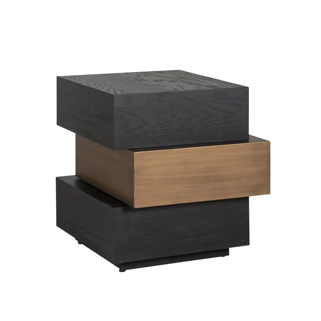 Măsuță laterală Cambon – DARK COFFEE (57cm)