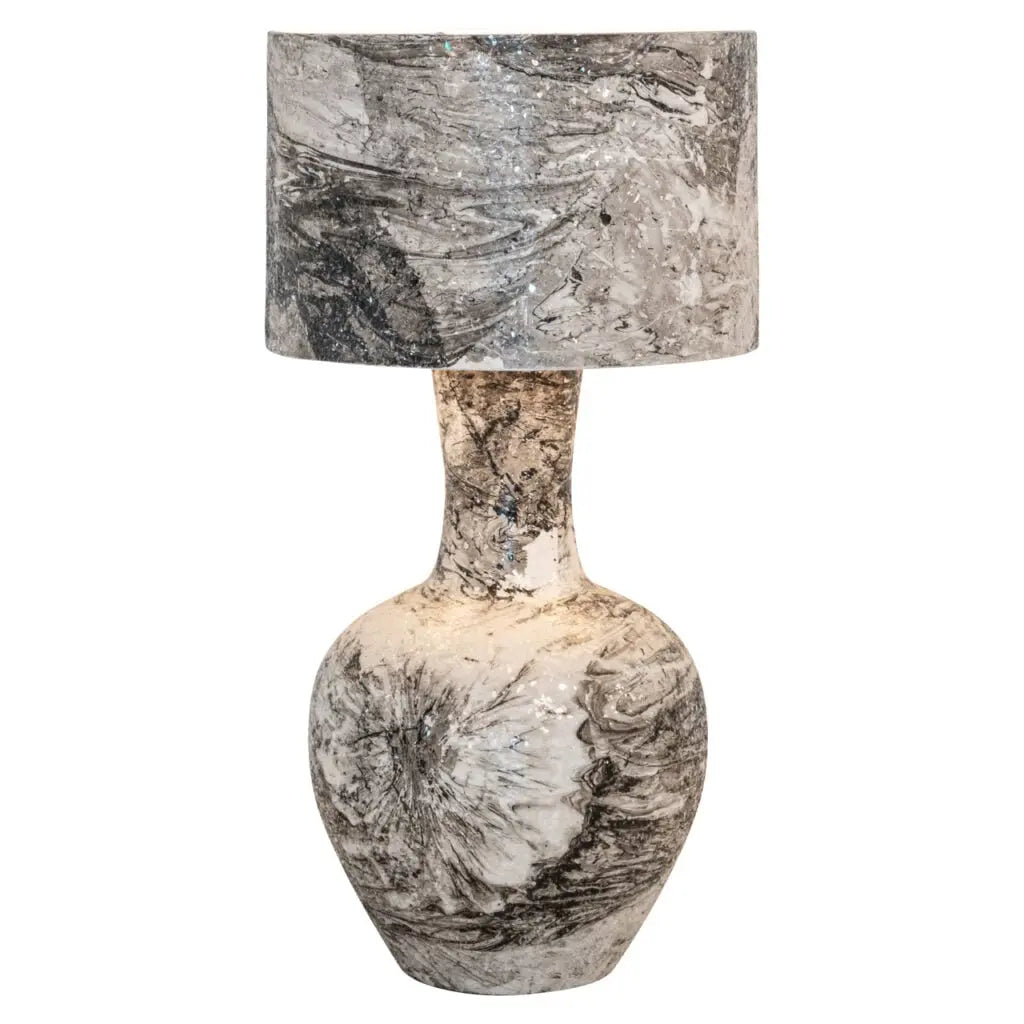 Lampă de masă Lighting – negru/alb