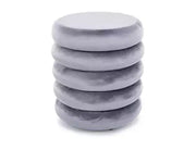 Puf CALVI Velvet gri tap. 252