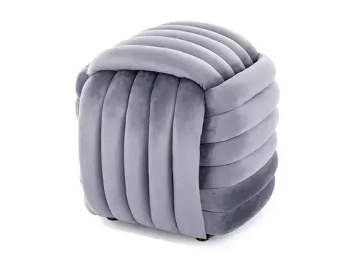 Puf BRUNI Velvet gri tap. 252