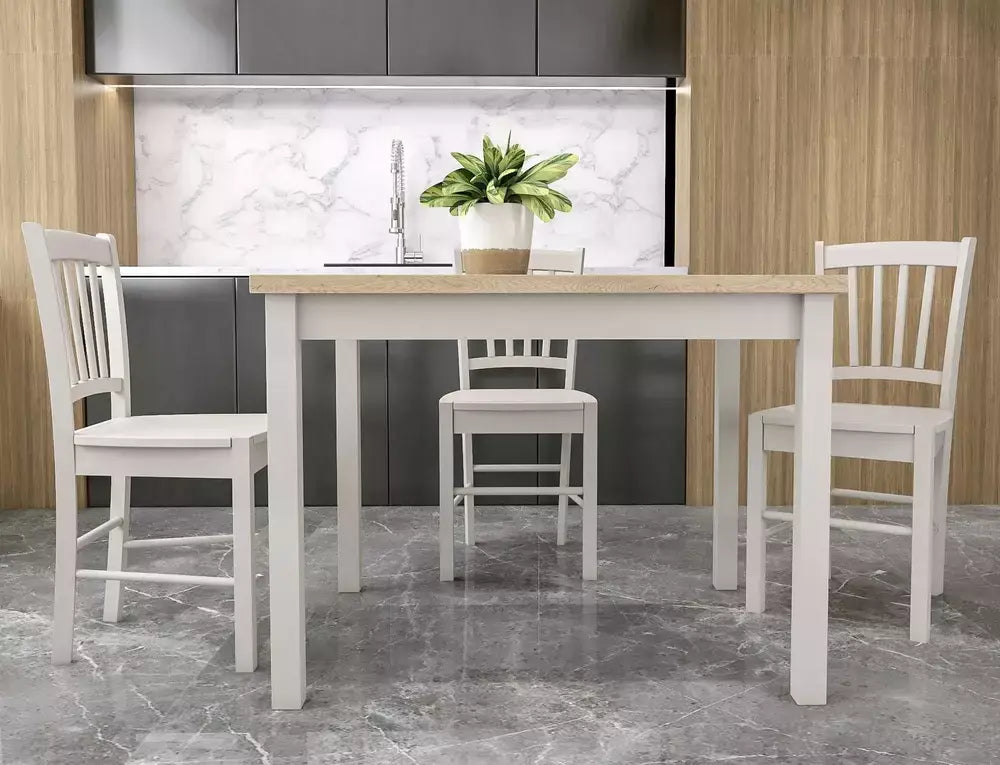 Masă dining ADAM stejar Cremona Torro/cașmir 120x68