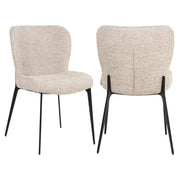 Scaun dining Soho – natural LINEAR (62cm)