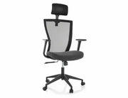 Fotoliu OBROTOWY Q-328H negru