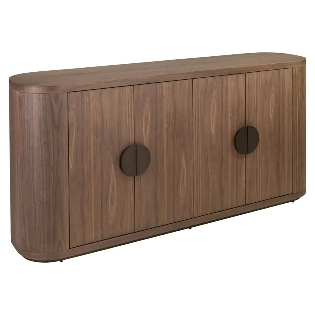 Bufet/Vitrină Windsor – nuc